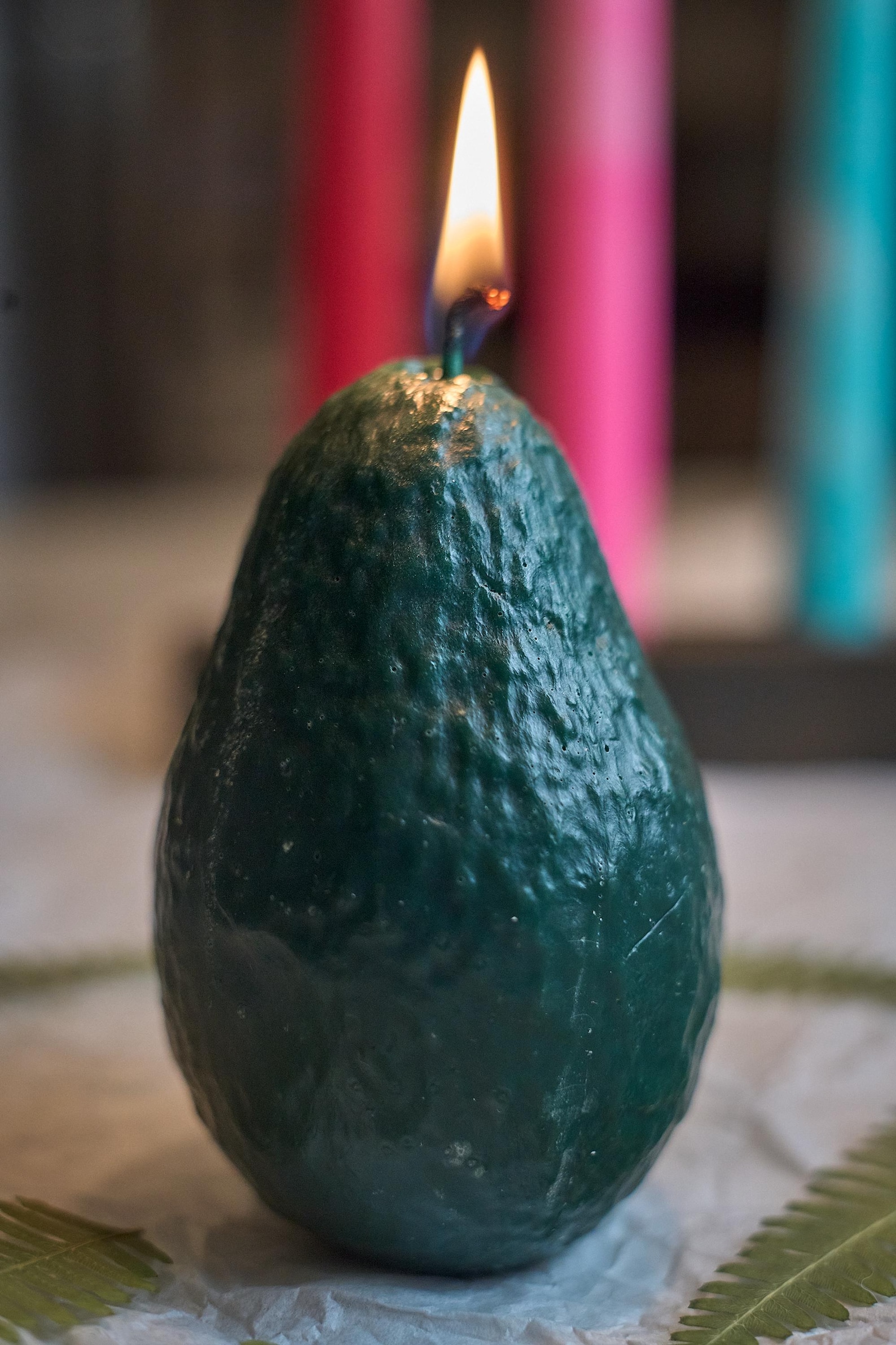 Handmade Avocado Candle