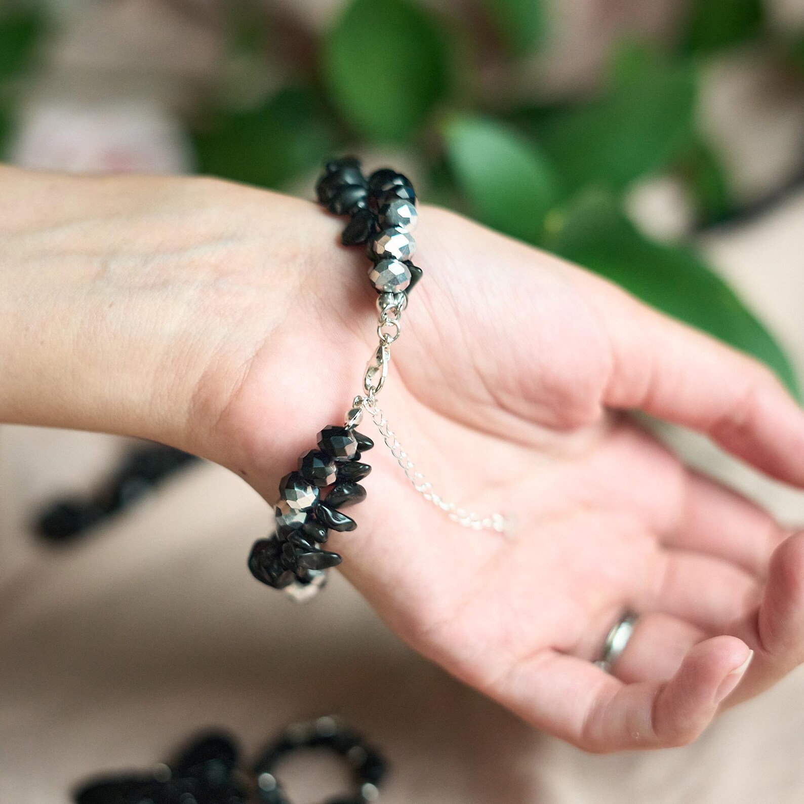 Black Obsidian Bracelet 3