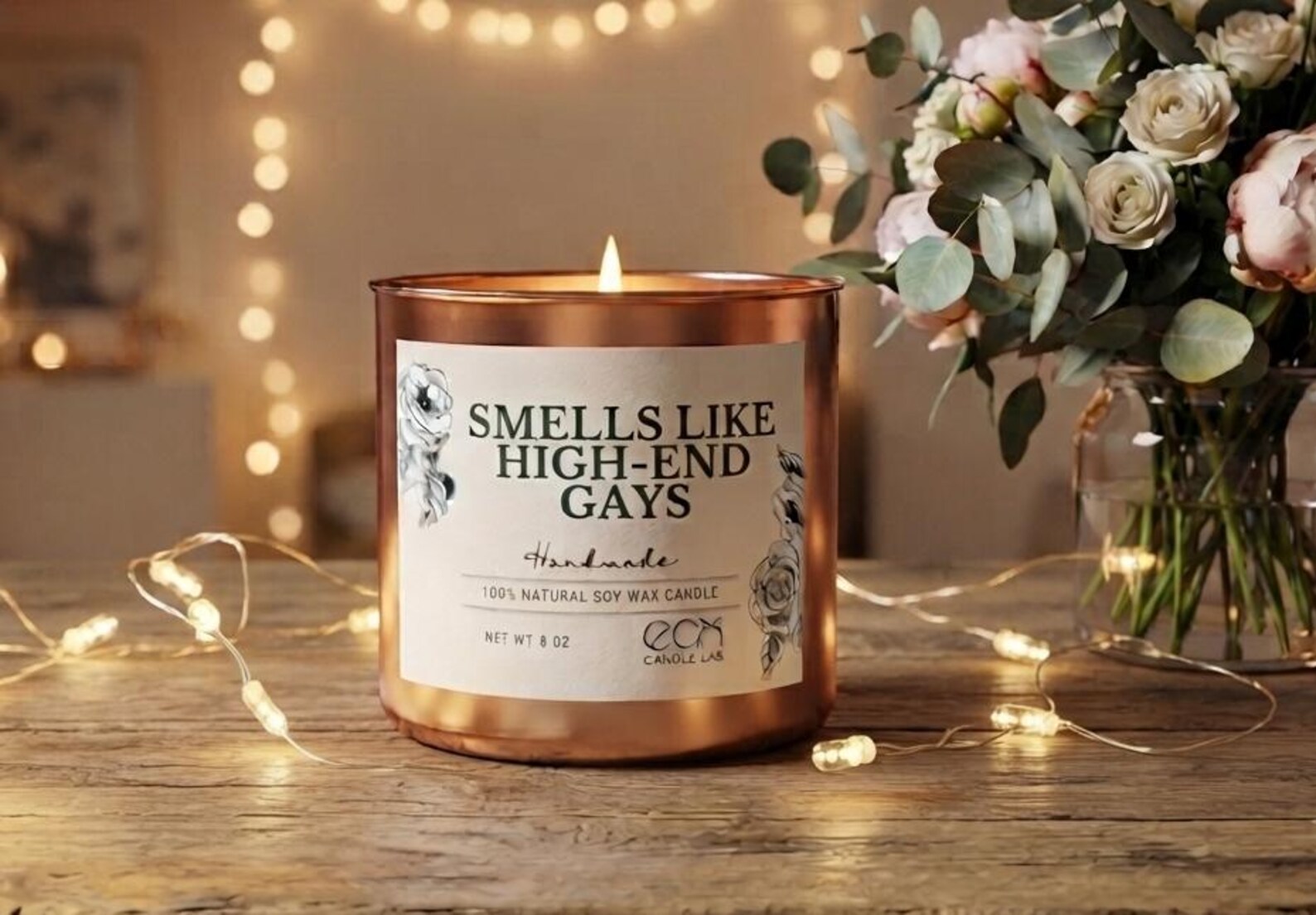 Pride Home Decor Candle