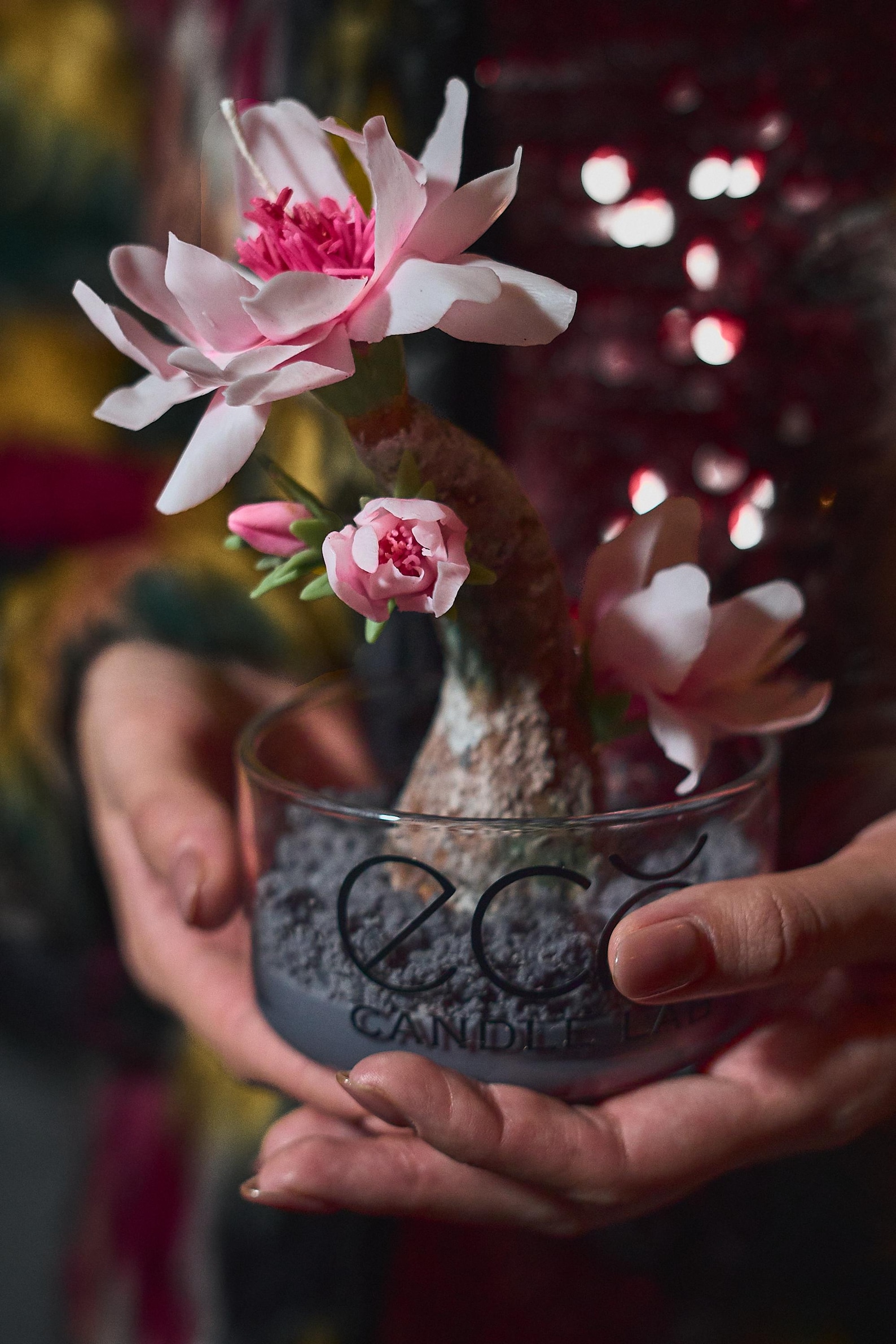 Magnolia Bonsai Candle
