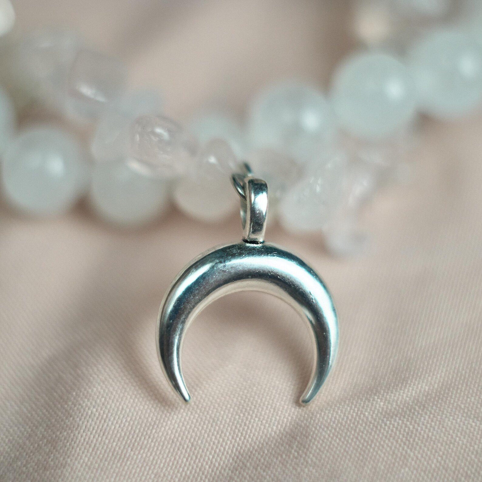 Rose Quartz Moon Set 3