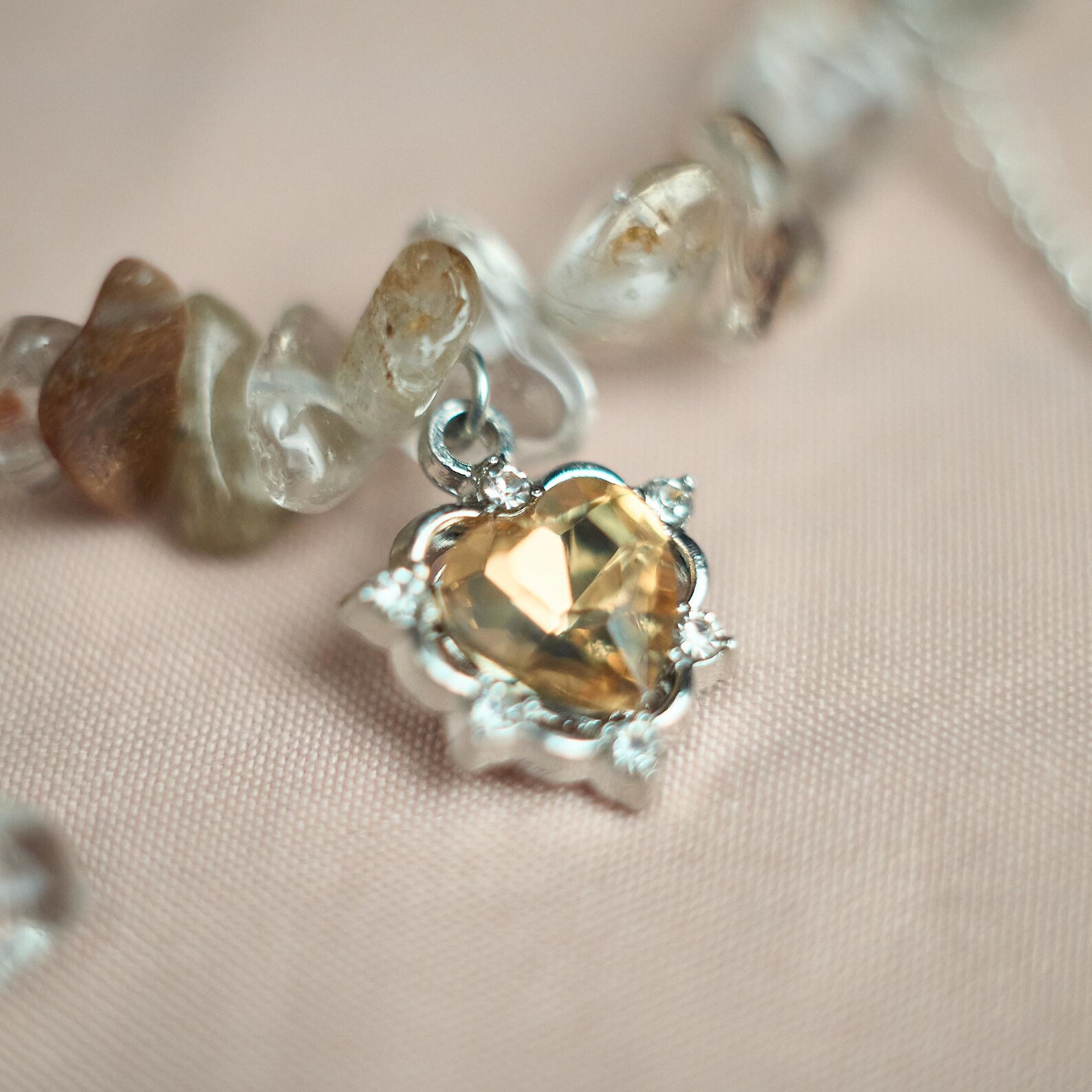 Rutilated Quartz Choker 3
