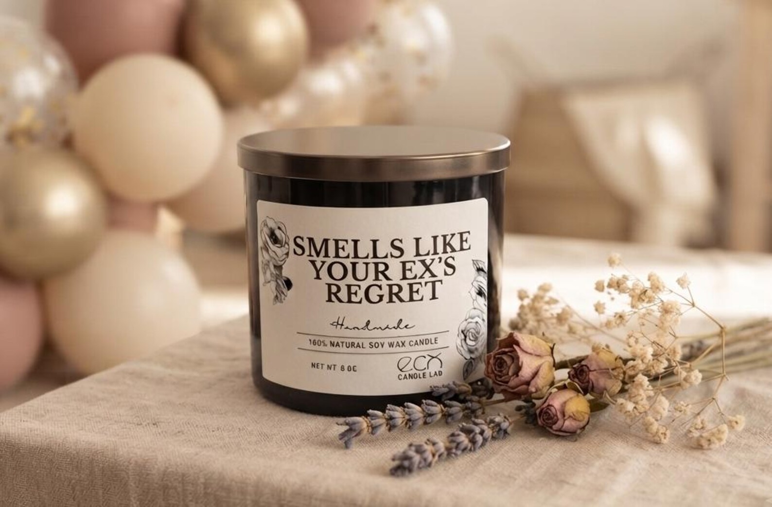 Sarcastic Breakup Candle